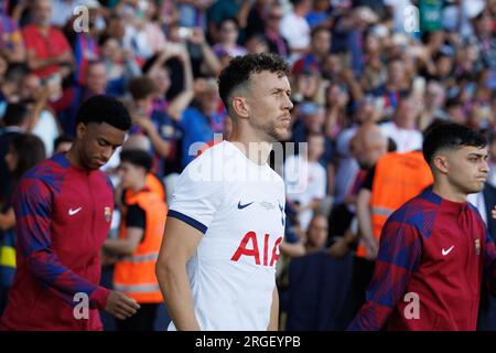 Barcelona, Spanien. 8. Aug. 2023. Perisic in Aktion beim Joan Gamper Trophy-Spiel zwischen dem FC Barcelona und Tottenham Hotspur bei den Estadi Olimpic Lluis Companys in Barcelona, Spanien. Kredit: Christian Bertrand/Alamy Live News Stockfoto