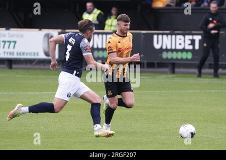 Southport V Warrington Town 5. August 2023 Big Help Stadium .Southport. Vanarama National League Nord. Southport 0 Warrington Town 4 Stockfoto