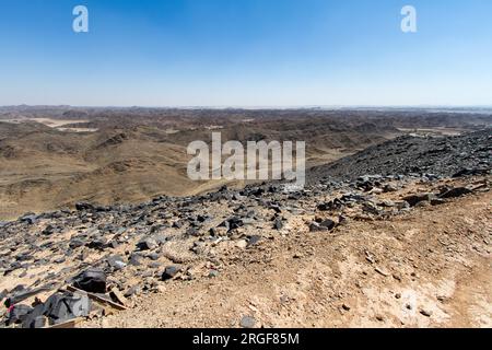 Wüste von Mastura Stadt Saudi-Arabien Stockfoto