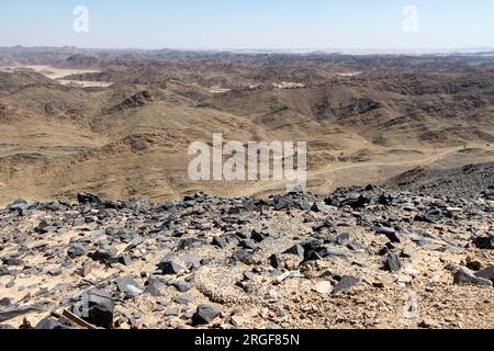 Wüste von Mastura Stadt Saudi-Arabien Stockfoto