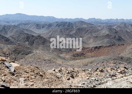 Wüste von Mastura Stadt Saudi-Arabien Stockfoto