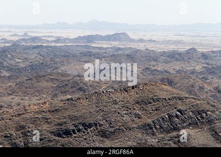 Wüste von Mastura Stadt Saudi-Arabien Stockfoto