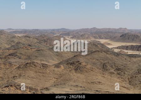 Wüste von Mastura Stadt Saudi-Arabien Stockfoto