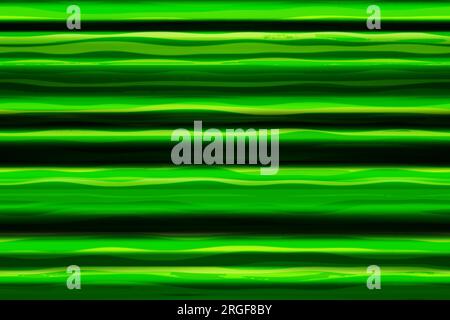 Abstraktes Nahtmuster von Wassermelonenhaut mit grünen Streifen. Probe der Wassermelonenrinde. Vektordarstellung des Sommerhintergrunds Stock Vektor