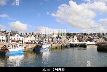 Macduff Hafen, Aberdeenshire, Schottland Stockfoto