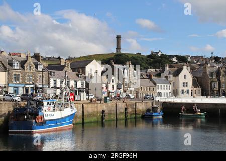 Macduff Hafen, Aberdeenshire, Schottland Stockfoto