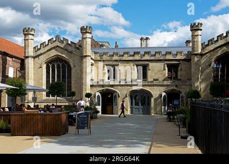 York Minster Refectory, Deansgate, York, North Yorkshire, England, UK Stockfoto