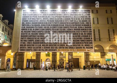 TURIN, ITALIEN - 24. AUGUST 2018: "Food Truck at the Streets of Turin, Italy. Stockfoto