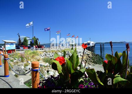 Die wunderschöne Stadt Sydney BC, Kanada. Stockfoto