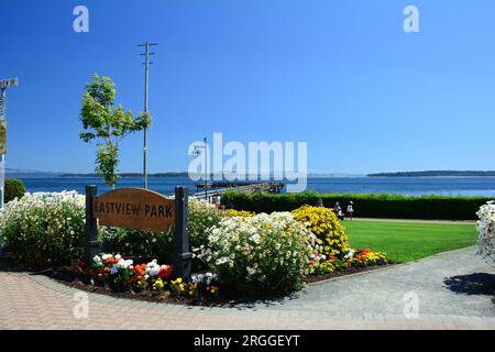 Die wunderschöne Stadt Sydney BC, Kanada. Stockfoto