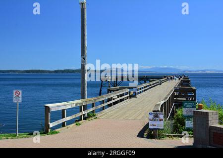 Die wunderschöne Stadt Sydney BC, Kanada. Stockfoto