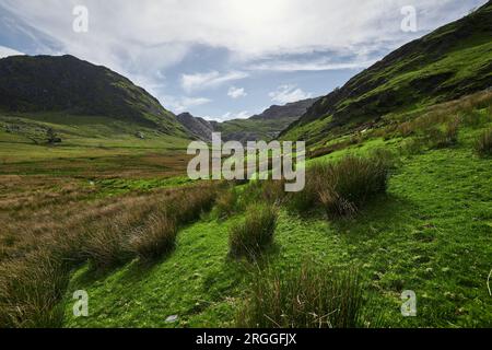 Schiefermine in Snowdonia NP in Wales Stockfoto