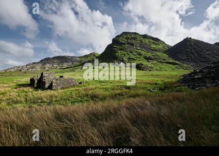 Schiefermine in Snowdonia NP in Wales Stockfoto