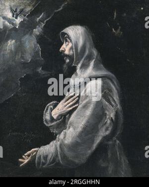 St. Francis in Ecstasy 10. Dezember 2012, 13:10:54 von El Greco Stockfoto