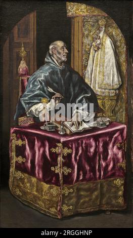 St. Ildefonso ca. 1603/1614 von El Greco Stockfoto