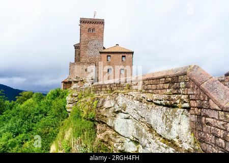 Schloss Trifels in Annweiler Stockfoto