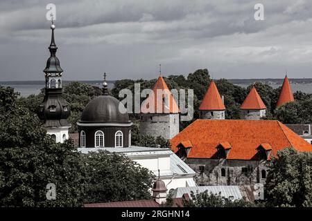 Patkuli Aussichtspunkt, Altstadt, Tallinn, Estland Stockfoto