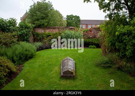 Der Ummauerte Garten Von Cannington Stockfoto