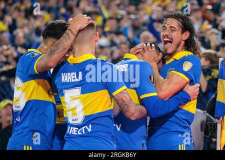 Boca Juniors Spieler Stockfoto