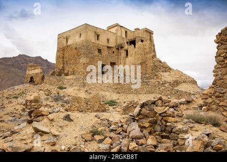 Indien, Ladakh, Zanskar, Zangla, Alter Palast Stockfoto