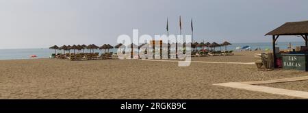 Eine Auswahl an Bildern von Torremolinos, und auch Malagathe Hauptstadt. Die Costa del Sol in Spanien. Stockfoto