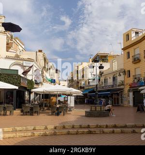 Eine Auswahl an Bildern von Torremolinos, und auch Malagathe Hauptstadt. Die Costa del Sol in Spanien. Stockfoto