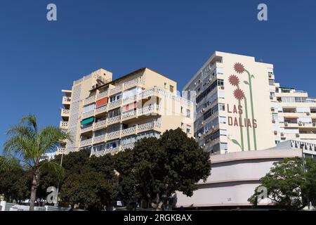 Eine Auswahl an Bildern von Torremolinos, und auch Malagathe Hauptstadt. Die Costa del Sol in Spanien. Stockfoto