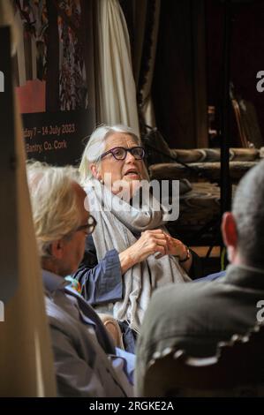 Darina Allen, irische Küchenchefin und Lebensmitteljournalistin. Stockfoto