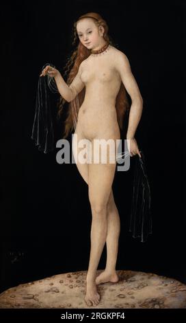 Venus 1531 von Lucas Cranach dem Ältesten Stockfoto