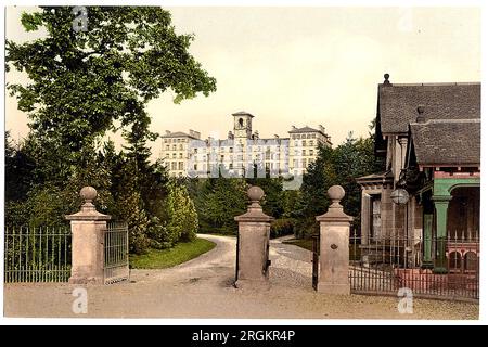 Klassische Fotochrom-Drucke von Schottland Stockfoto