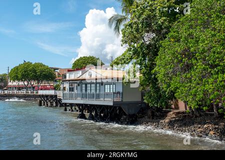 29/05/2017. Archivieren Sie Bilder von der Anlage am Ufer in der Front Street im Zentrum von Lahaina, Maui, Hawaii, USA. Stockfoto