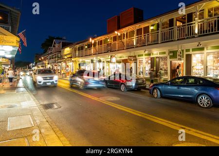 29/05/2017. Archivbilder der Front Street, der Innenstadt von Lahaina, Maui, Hawaii, USA. Stockfoto