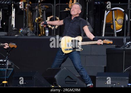 London, Großbritannien. 06. Juli 2023. Bild: Bruce Springsteen tritt im BST Hyde Park auf. Kredit: Justin Ng/Alamy Stockfoto