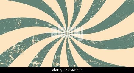Sonnenlicht, retro-horizontaler Hintergrund. Magische Sonnenstrahlmuster-Banner Stock Vektor