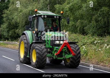 Landmaschinen in Copythorne, New Forest National Park, Hampshire, England, Großbritannien Stockfoto