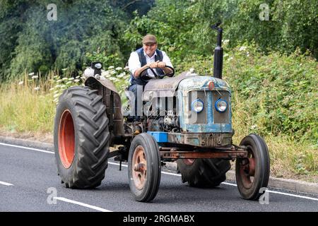 Landmaschinen in Copythorne, New Forest National Park, Hampshire, England, Großbritannien Stockfoto