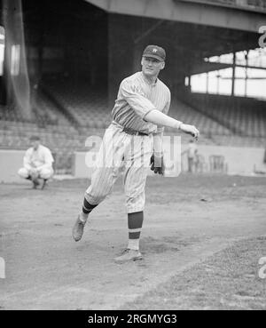 Washington Senators Pitcher Walter Johnson Ca. 1924 Stockfoto