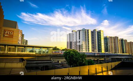 Das Paya Lebar Quarter befindet sich im kulturreichen Viertel Paya Lebar, Singapur. Stockfoto