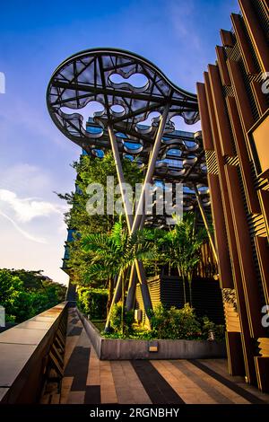 Das Paya Lebar Quarter befindet sich im kulturreichen Viertel Paya Lebar, Singapur. Stockfoto