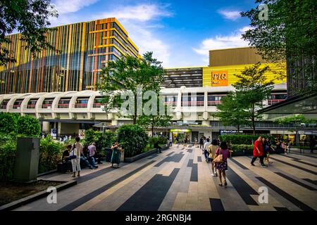 Das Paya Lebar Quarter befindet sich im kulturreichen Viertel Paya Lebar, Singapur. Stockfoto