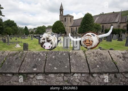 Settle Flower pot Festival 2023, spezielles 10.-jähriges Jubiläum, bietet einige neue und komplizierte Designs vom 15. August bis 3. September. Stockfoto