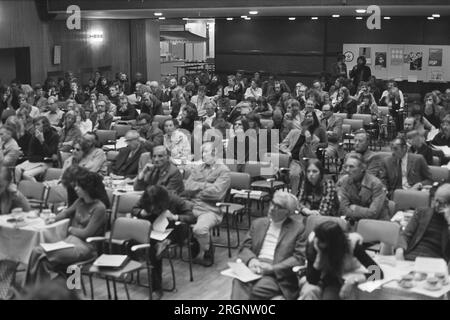 PSP-Kongress in Amsterdam, Übersicht ca. 1972 Stockfoto