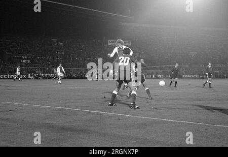 (Originaltitel) Ajax gegen Independiente 3-0, zweites Spiel bei der Weltmeisterschaft, Ajax Angriff ca. September 1972 Stockfoto