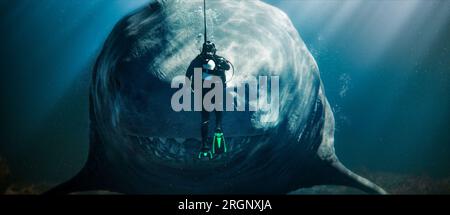 MEG 2: DER GRABEN (2023), Regie: BEN WHEATLEY. Kredit: Apelles Entertainment/Album Stockfoto