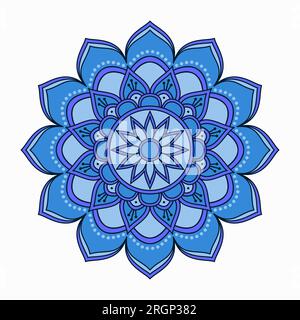 The Less Stress Mandala Colouring Book for Adults Volume Stock Vektor