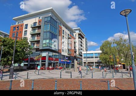 Prestwich Stadtzentrum Longfield, 466 Bury New Rd, Prestwich, Manchester, England, Vereinigtes Königreich, M25 1-POLIG Stockfoto