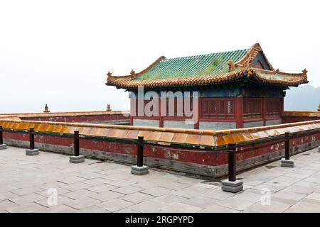 Tibetische Architektur im Putuo-Tempel der Fälle, Chengde, Mountain Resort, nordchina Stockfoto