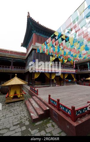 Tibetische Architektur im Putuo-Tempel der Fälle, Chengde, Mountain Resort, nordchina Stockfoto