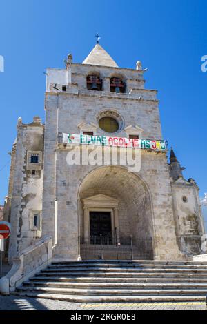 Die Kathedrale unserer Lieben Frau von der Himmelfahrt in Elvas, Portugal, Europa Stockfoto