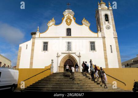 Portimao Hauptkirche Igreja de Nossa Senhora da Conceição, Portimão, Algarve, Portugal, Europa Stockfoto